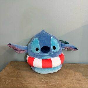 Squishmallows Original Disney 8 inch Stitch in Inner Tube